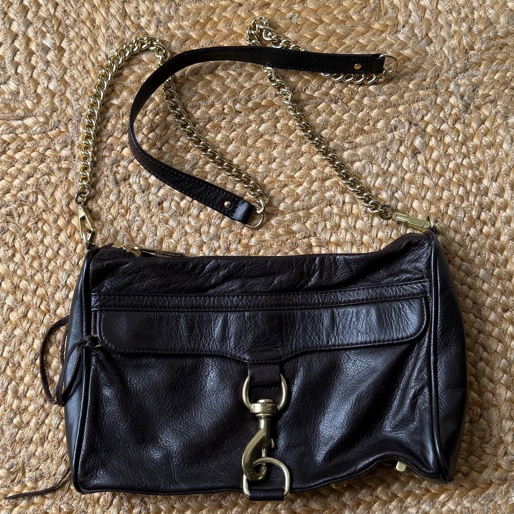 Rebecca Minkoff Brown Leather Shoulder Bag